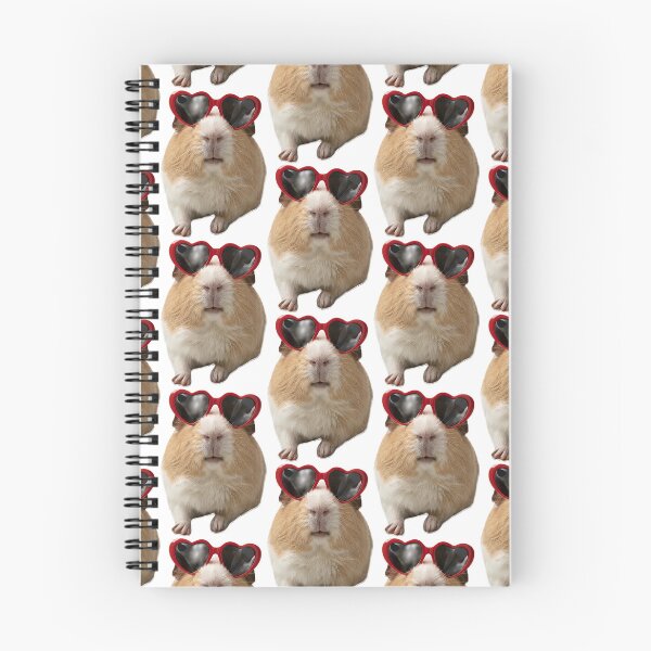 Item preview, ​The Coolest Guinea Pig with Heart-Shaped Sunglasses designed and sold by Meowyy.