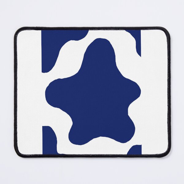 Item preview, Cute Minimalist Cow Pattern (Navy Blue) designed and sold by Designs by Sara Felton.