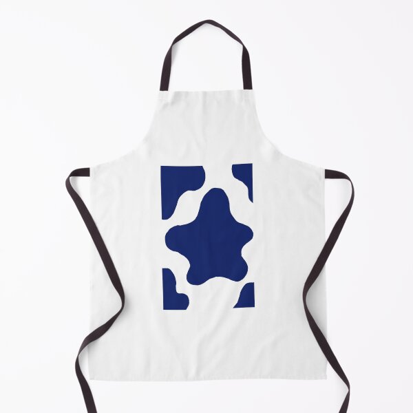 Item preview, Cute Minimalist Cow Pattern (Navy Blue) designed and sold by Designs by Sara Felton.