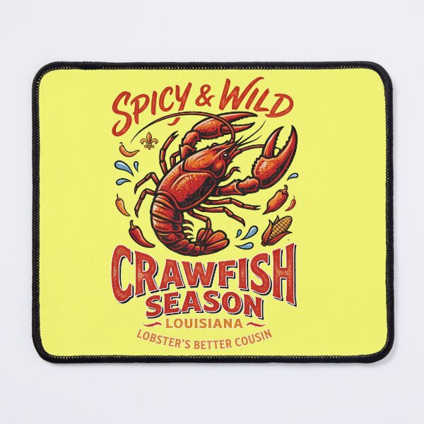 Item preview, Spicy and Wild Louisiana Crawfish Season Lobster designed and sold by TeeARTHY.