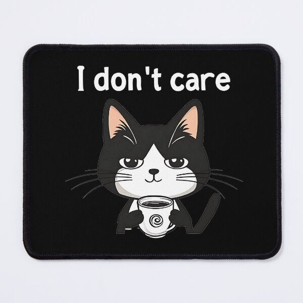 Item preview, Indifferent Tuxedo Cat With Coffee designed and sold by UrbanPrts.