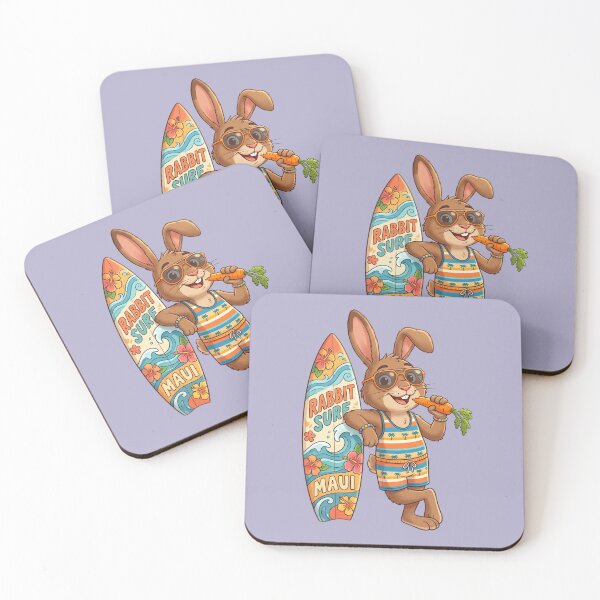 Item preview, Surfer Rabbit designed and sold by 0penvimark.
