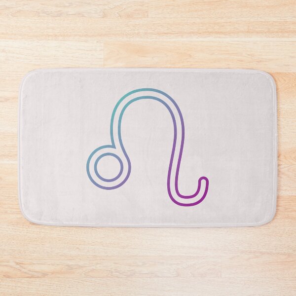 Item preview, Leo Zodiac Symbol Art Print — Aesthetic Gradient Leo Glyph for Astrology Lovers designed and sold by Artsy Corner.