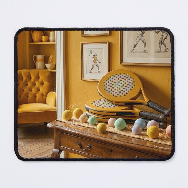 Item preview, Padel Rackets Mustard Interior designed and sold by ticzla95.