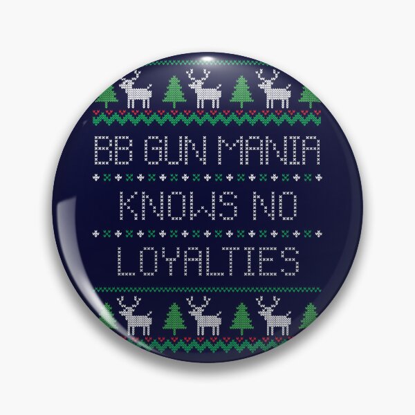Item preview, BB Gun Mania Ugly Christmas Sweater designed and sold by Normbot2000.