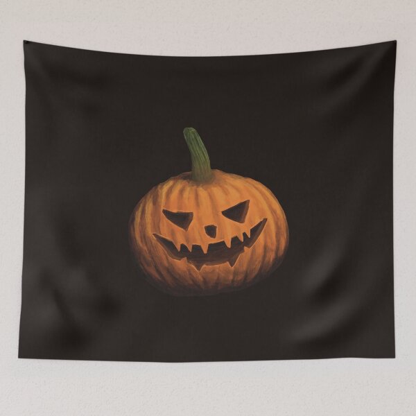 Item preview, Carved Spooky Halloween Pumpkin Jack O Lantern designed and sold by Arcaneum.