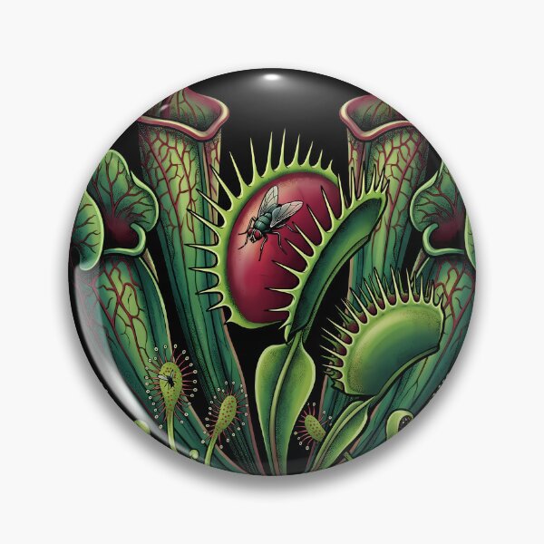 Item preview, Botanical Nightmare: Savage Carnivorous Plants Tattoo Art designed and sold by PiotrT.