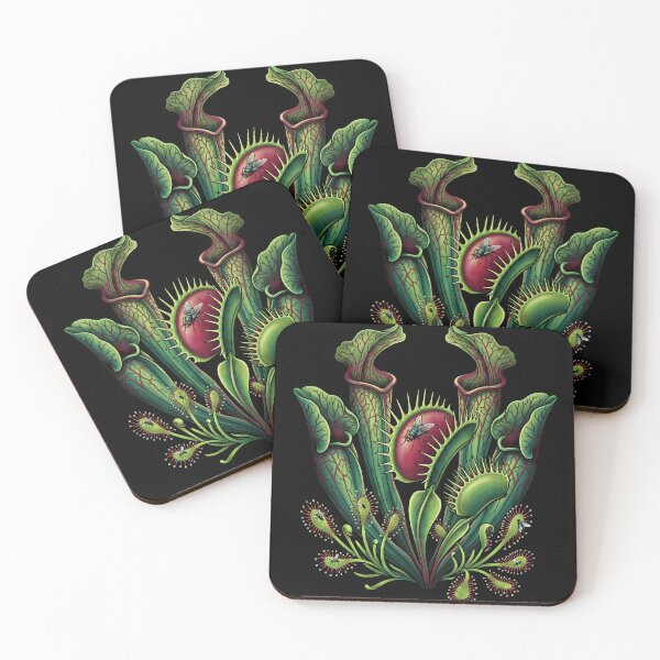Item preview, Botanical Nightmare: Savage Carnivorous Plants Tattoo Art designed and sold by PiotrT.