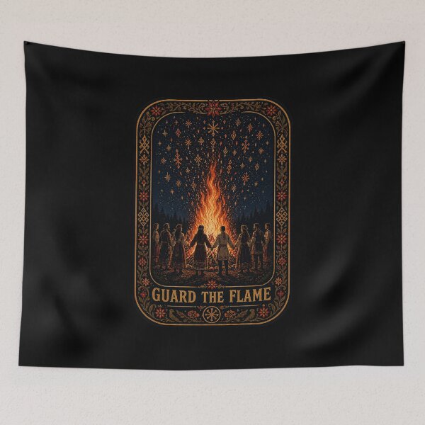 Item preview, Guard the Flame - Slavic Tradition designed and sold by Mission Ready.