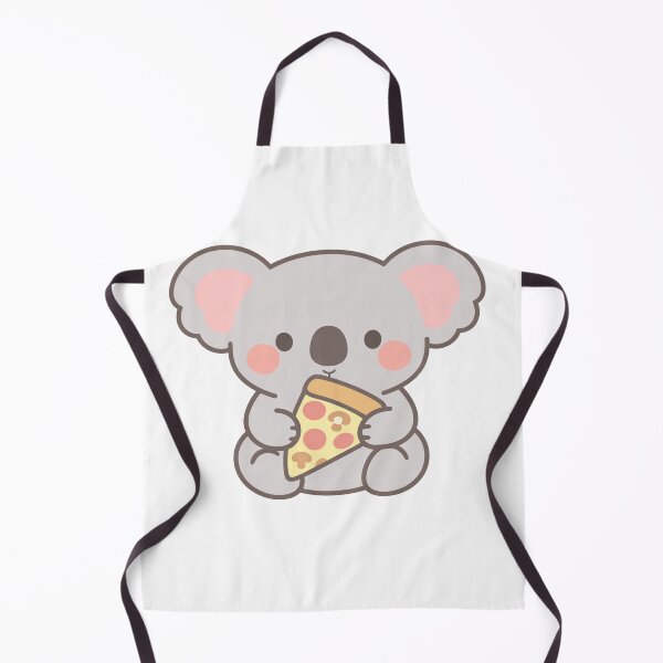 Item preview, Kawaii Cute Koala Eating a Slice of Pizza designed and sold by Owcomm.