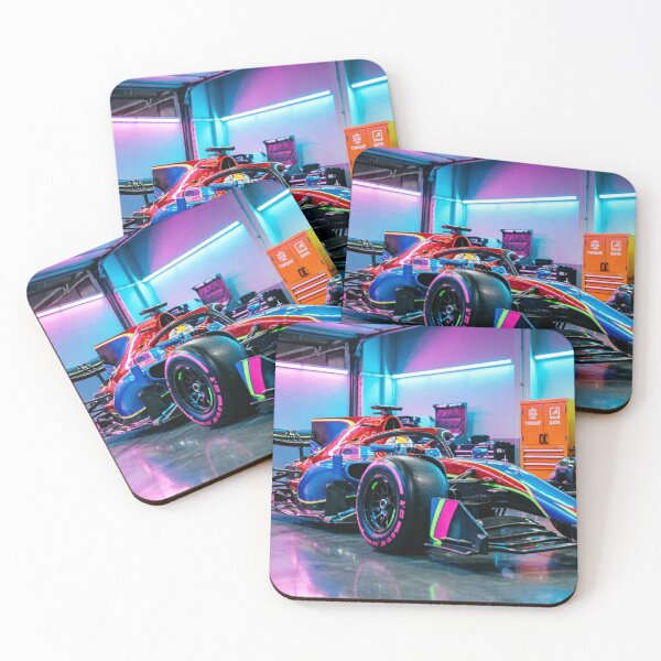 Item preview, Neon F1 Car in Garage designed and sold by ticzla95.