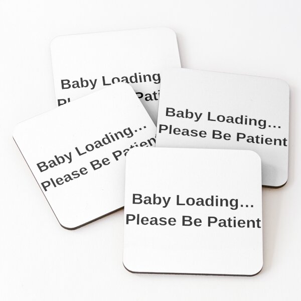 Item preview, Baby Loading Please Be Patient – Funny Pregnancy Announcement Design designed and sold by Byarasstudio.