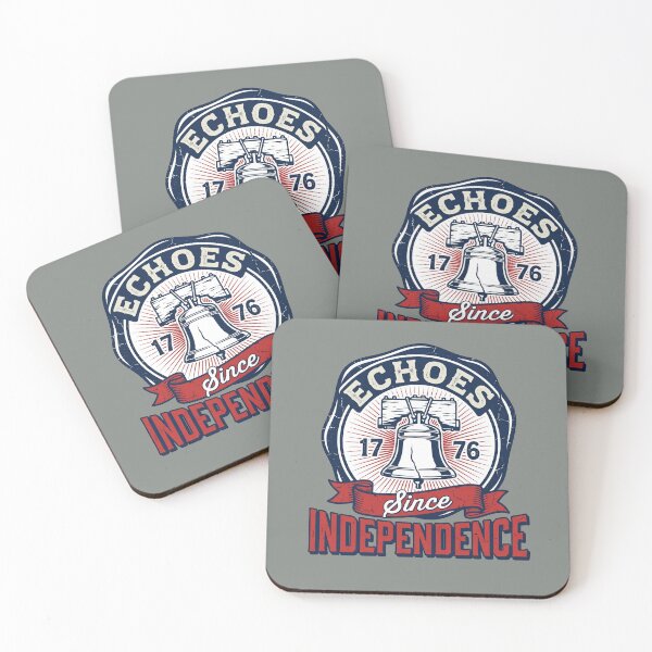 Item preview, Echoes of Independence 1776 Liberty Bell Vintage USA 250th Anniversary Sestercentennial Graphic designed and sold by Cozy-Old-Pub.