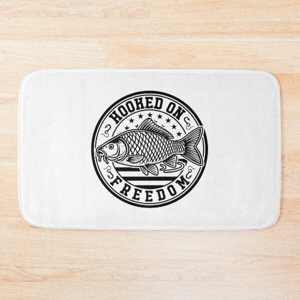 Item preview, Hooked On Freedom Patriotic Fishing USA Flag designed and sold by gunaone-design.