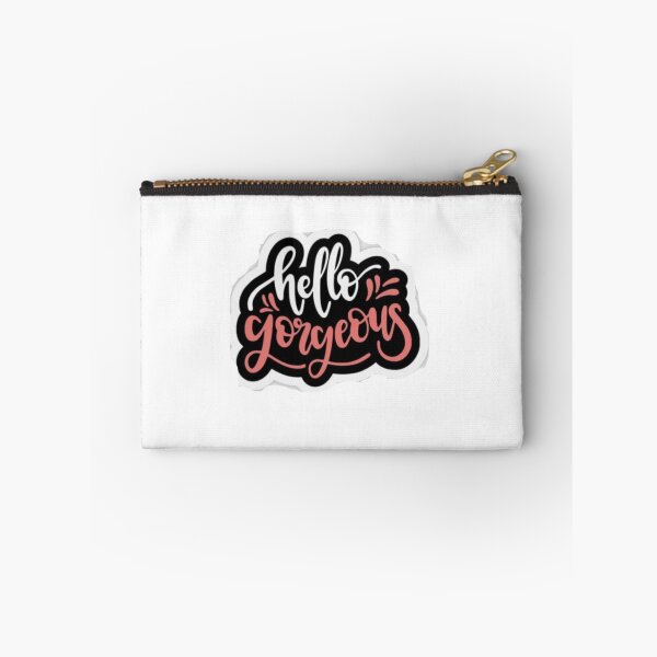 Item preview, Hello Gorgeous Cute Typography Aesthetic Design designed and sold by PixelVibe Art.