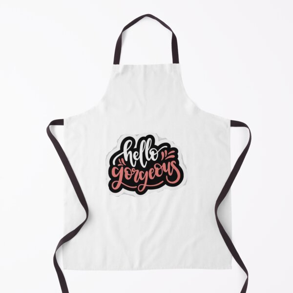 Item preview, Hello Gorgeous Cute Typography Aesthetic Design designed and sold by PixelVibe Art.