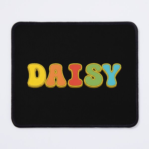 Item preview, ❤️ Daisy Personalized Name Wavy Retro Shirt, Coffee Mug, Sticker Gift designed and sold by HelixPedia.