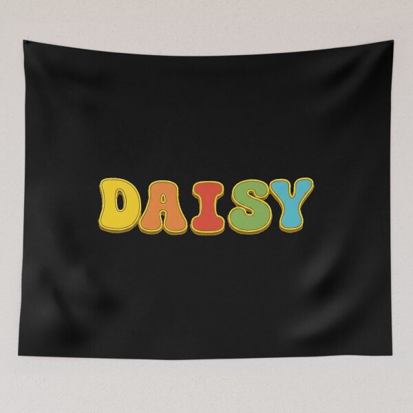 Item preview, ❤️ Daisy Personalized Name Wavy Retro Shirt, Coffee Mug, Sticker Gift designed and sold by HelixPedia.