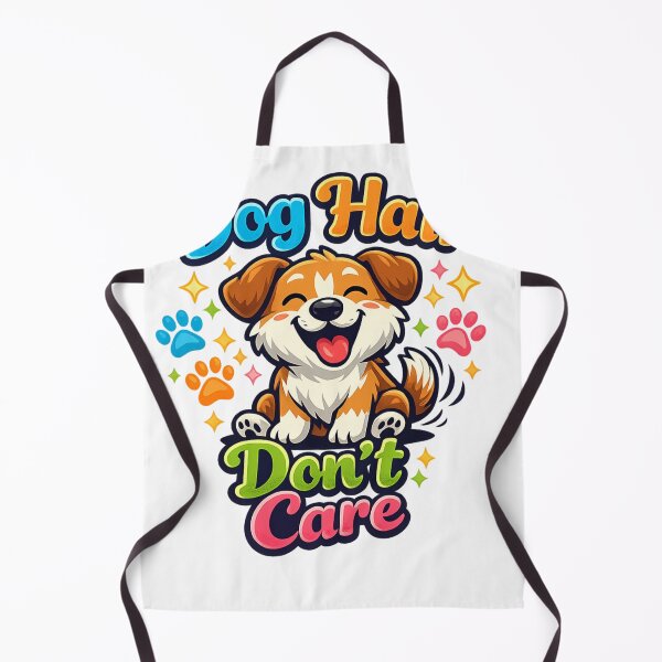 Item preview, Dog Hair Don’t Care Cute Smiling Puppy Funny Dog Lover Shirt designed and sold by Amitabr14.