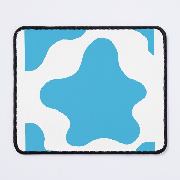 Item preview, Cute Minimalist Cow Pattern (Ocean Blue) designed and sold by Designs by Sara Felton.