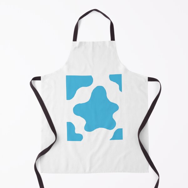 Item preview, Cute Minimalist Cow Pattern (Ocean Blue) designed and sold by Designs by Sara Felton.