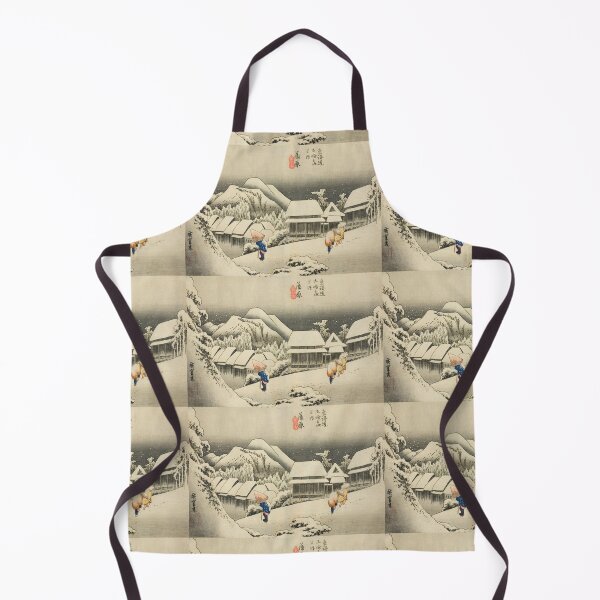 Item preview, Edo Winter Kanbara Evening Snow Ukiyo-e designed and sold by SakuraMarket26.