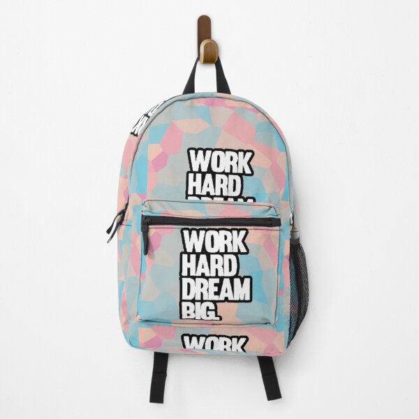 Item preview, Work Hard Dream Big Motivation designed and sold by AstronautMerch.