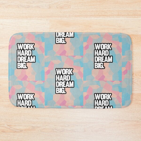 Item preview, Work Hard Dream Big Motivation designed and sold by AstronautMerch.
