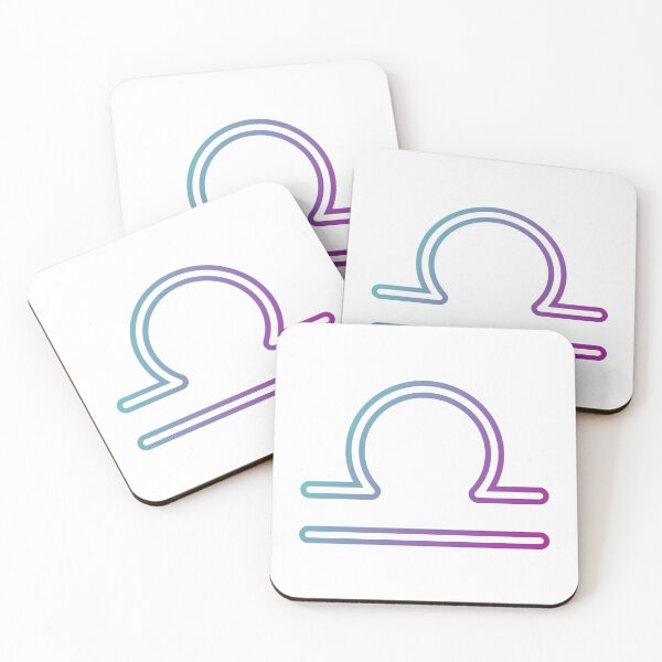 Item preview, Libra Zodiac Symbol Art Print — Aesthetic Gradient Libra Glyph for Astrology Lovers designed and sold by Artsy Corner.