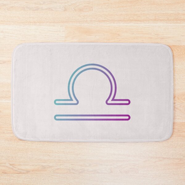Item preview, Libra Zodiac Symbol Art Print — Aesthetic Gradient Libra Glyph for Astrology Lovers designed and sold by Artsy Corner.