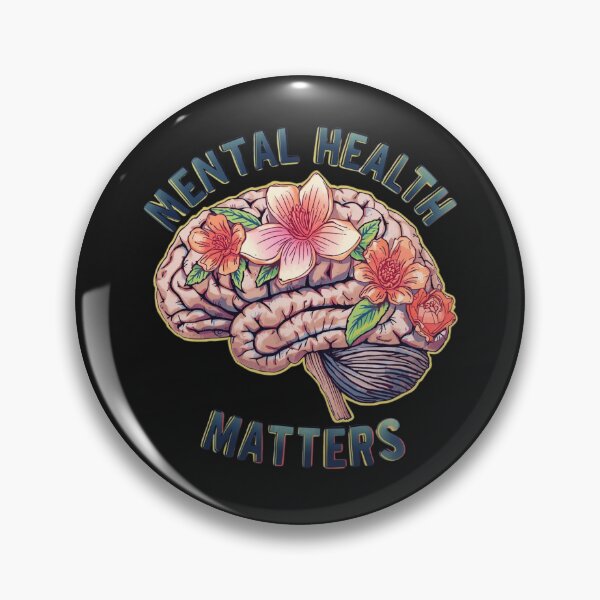 Item preview, Mental Health Matters Brain designed and sold by Zakrytos ★★★★★.