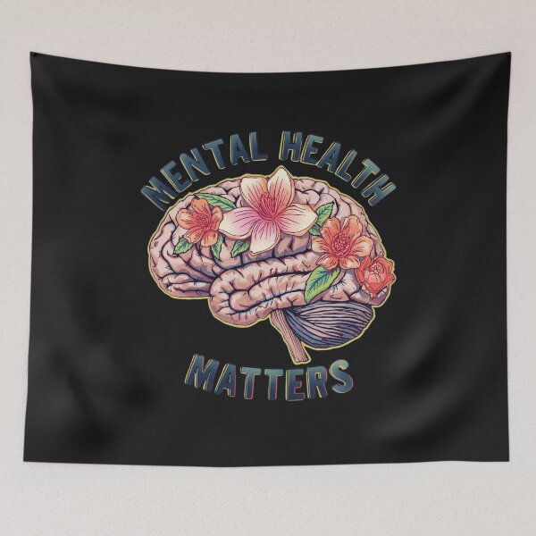 Item preview, Mental Health Matters Brain designed and sold by Zakrytos ★★★★★.