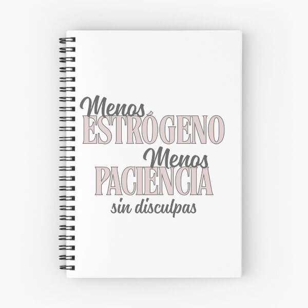 Item preview, Less Estrogen, Less Tolerance - Spanish Menopause Humor designed and sold by PalmAndCactusCo.
