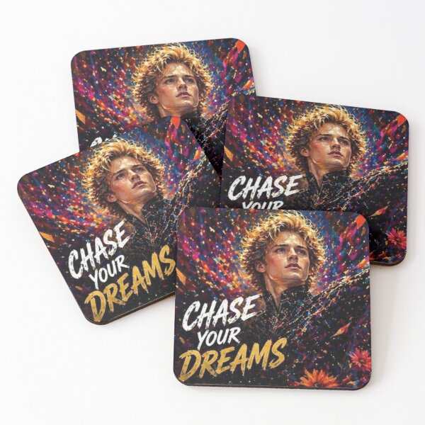 Item preview, Chase Your Dreams Figure Skating Art Print | Motivational Ice Skater Poster | Colorful Skate Artwork designed and sold by origin-arthouse.
