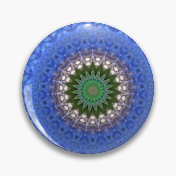 Item preview, Blue floral Mandala  designed and sold by sonamkumari333.