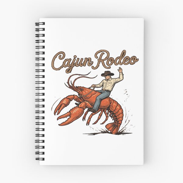 Item preview, Cajun Rodeo Funny Cowboy Riding Crawfish Louisiana Humor Crawfish Boil designed and sold by Thread&Fable.