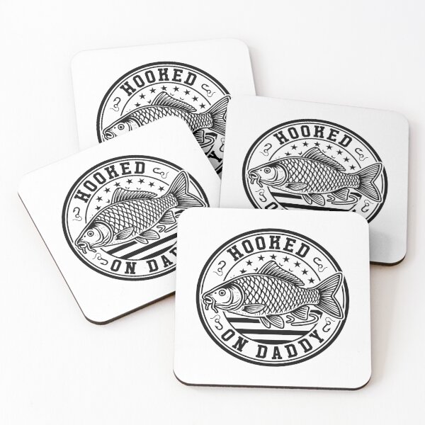 Item preview, Hooked On Daddy Fishing Fathers Day USA Flag Fisherman Dad designed and sold by gunaone-design.