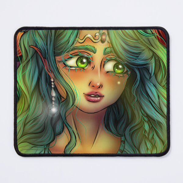 Item preview, "Emerald Eyes Forest Elf" designed and sold by Bereeliart.