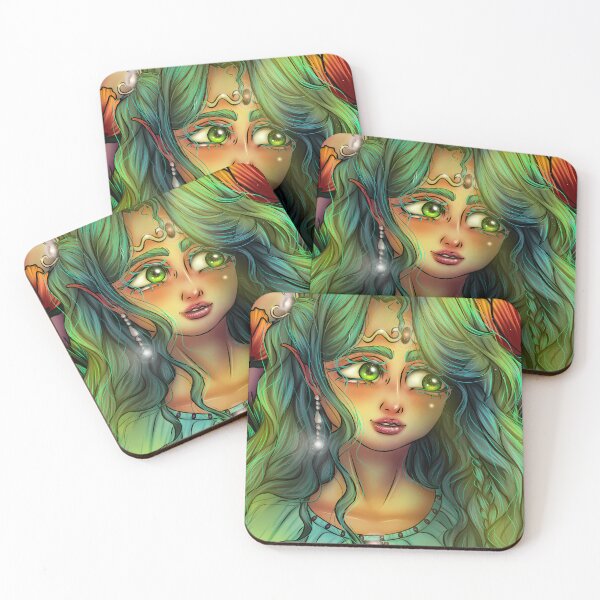 Item preview, "Emerald Eyes Forest Elf" designed and sold by Bereeliart.