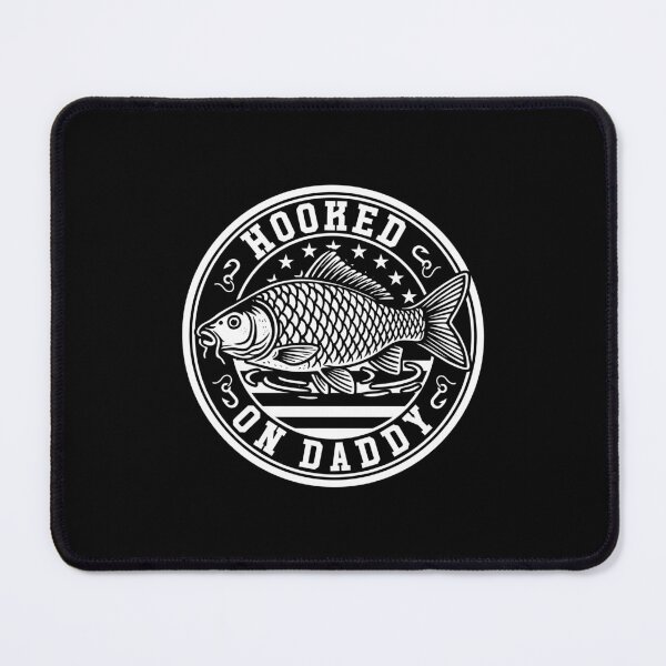Item preview, Hooked On Daddy Fishing Father's Day USA Flag Angler Dad Gift designed and sold by gunaone-design.