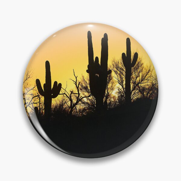 Item preview, Lovely Sunset Saguaro Cacti designed and sold by simonjayphotos.