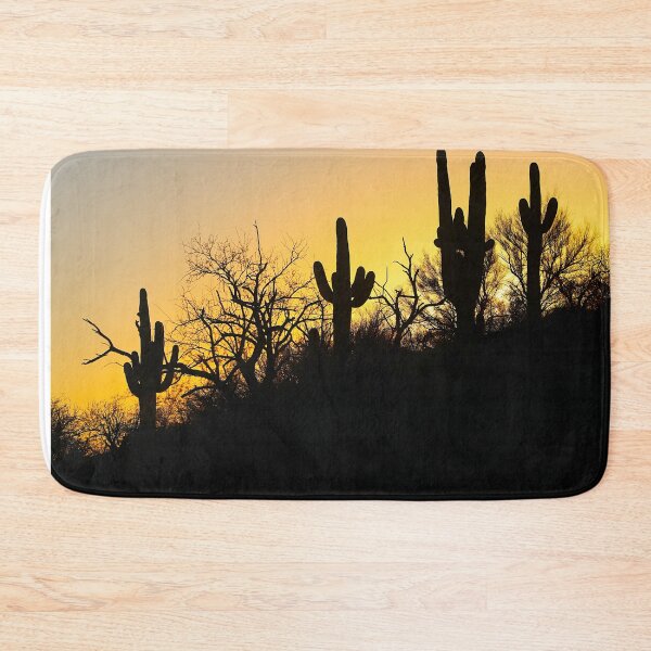 Item preview, Lovely Sunset Saguaro Cacti designed and sold by simonjayphotos.