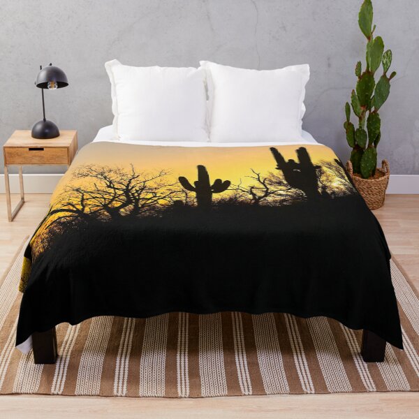 Item preview, Lovely Sunset Saguaro Cacti designed and sold by simonjayphotos.
