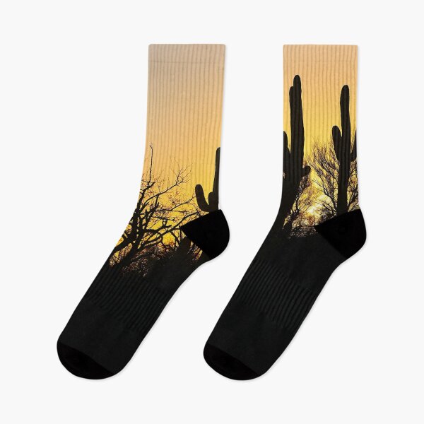 Item preview, Lovely Sunset Saguaro Cacti designed and sold by simonjayphotos.