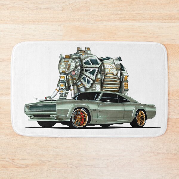 Item preview, Exclusive drawing legendary american restomod muscle car 1968 Super Charger Hellephant Mopar V8  designed and sold by Cars23.