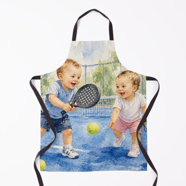 Item preview, Baby Padel Players Watercolor designed and sold by ticzla95.