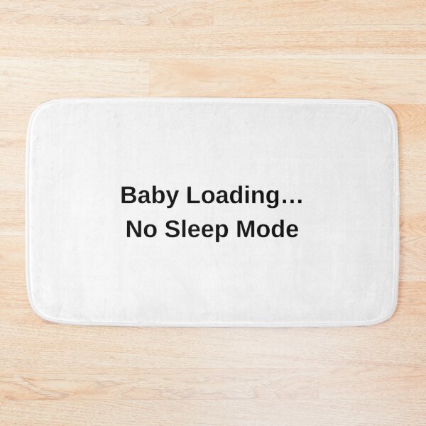 Item preview, Baby Loading No Sleep Mode – Funny Pregnancy Announcement Design designed and sold by Byarasstudio.