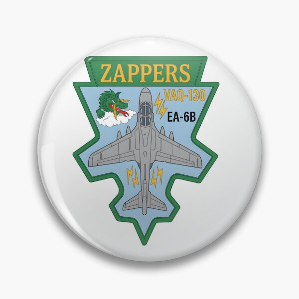 Item preview, VAQ-130 "Zappers" EA-6B Prowler Era Insignia designed and sold by CharlieDesings.