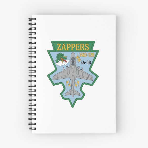 Item preview, VAQ-130 "Zappers" EA-6B Prowler Era Insignia designed and sold by CharlieDesings.