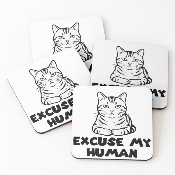 Item preview, Cat Excuse My Human designed and sold by Gkinoki.